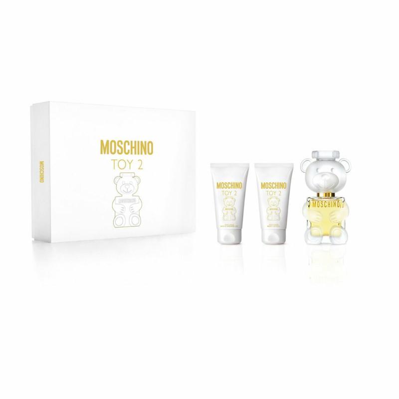 Set de Perfume Hombre Moschino Toy 2 EDP 3 Piezas