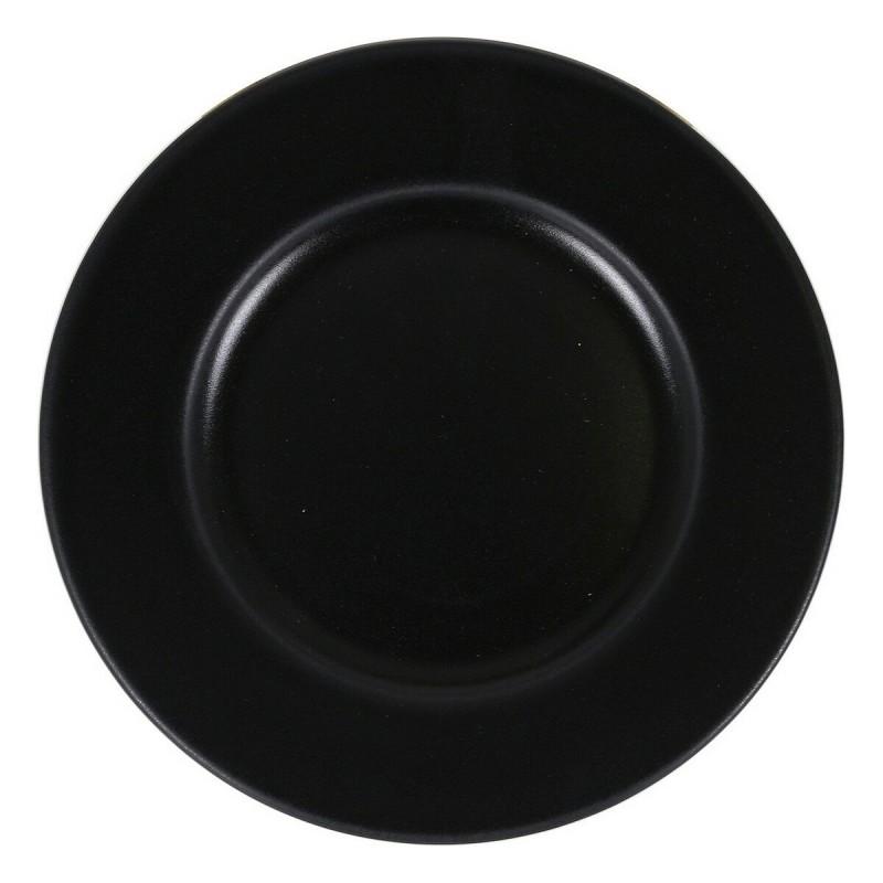 Plato Neat Porcelana Negro (Ø 16 cm)