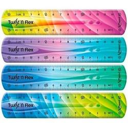 Set de reglas Maped Twist'n Flex Multicolor 15 cm Flexible 20 Unidades