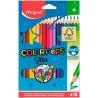 Lápices de colores Maped Color' Peps Star Multicolor 18 Piezas (12 Unidades)