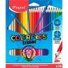 Lápices de colores Maped Color' Peps Strong Multicolor 24 Piezas (12 Unidades)