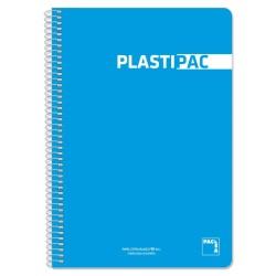 Cuaderno Pacsa Plastipac Turquesa Din A4 5 Piezas 80 Hojas