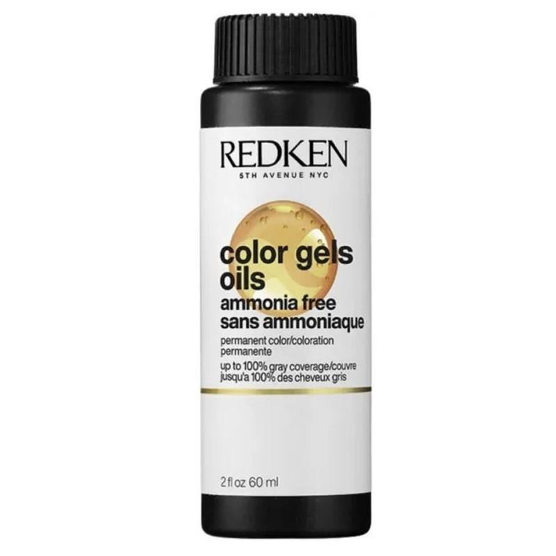 Tinte Permanente Redken Color Gel Oils Ab 3 x 60 ml Nº 04AB - 4.1 (3 Unidades)