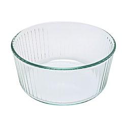 Molde para Horno Pyrex Classic Soufflé 21 x 21 x 10 cm Transparente Vidrio (4 Unidades)