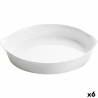 Molde para Tartas Luminarc Smart Cuisine Blanco Vidrio Redondo Ø 28 cm 6 Unidades