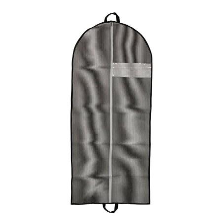 Funda para Traje Versa Rayas Negro 135 x 60 cm