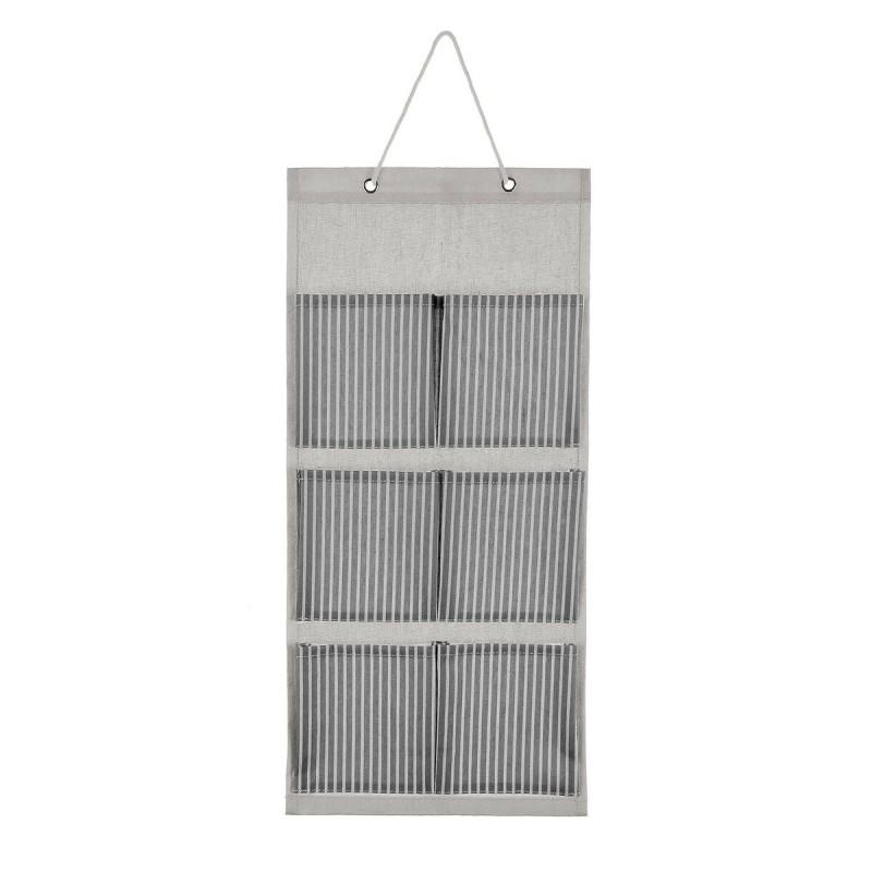 Organizador Multiusos Versa Gris De pared 56 x 26 cm