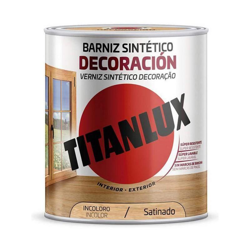 Barniz Titanlux M11100414 Caoba Satinado 250 ml