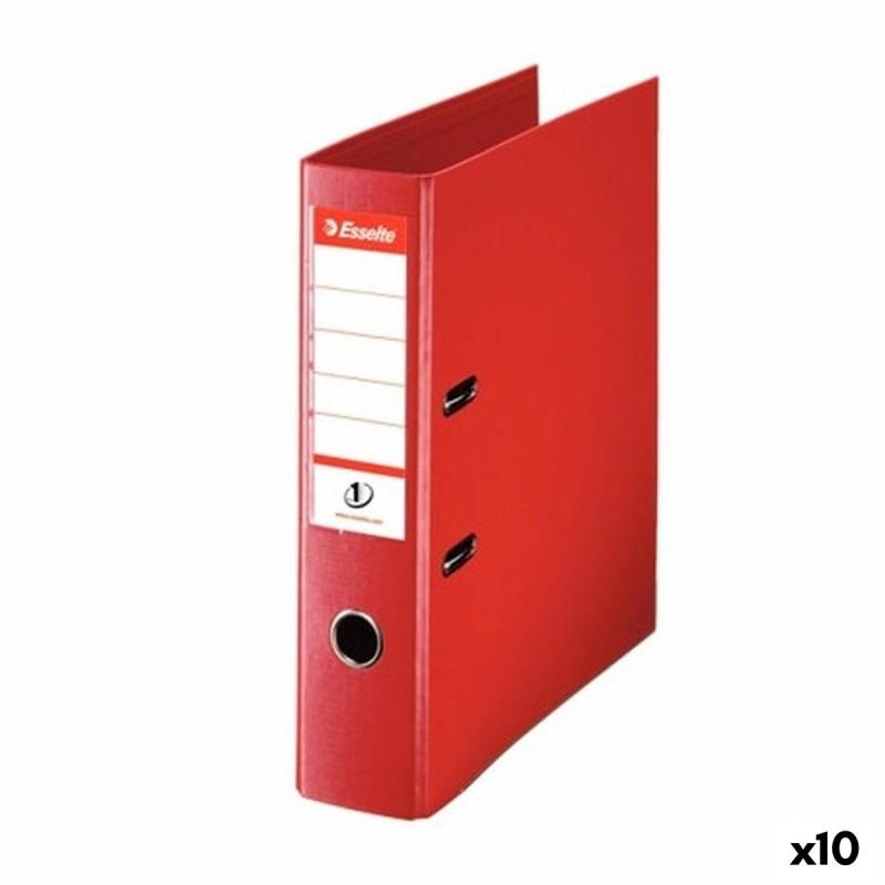 Archivador de Palanca Esselte Rojo Din A4 (10 Unidades)