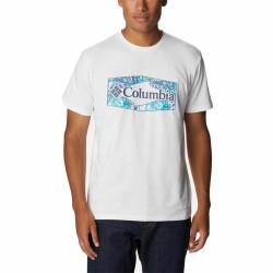 Camiseta Deportiva de Manga Corta Columbia Sun Trek™ Blanco