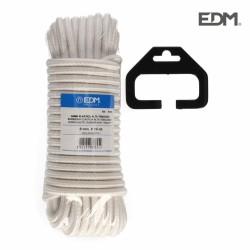 Madeja de cable EDM Goma Blanco 15 m