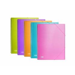 Carpeta Clasificadora Oxford Multicolor A4 10 Piezas