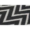 Alfombra DKD Home Decor Poliéster Zig-zag Bicolor 160 x 230 x 1 cm