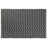 Alfombra DKD Home Decor Poliéster Zig-zag Bicolor 160 x 230 x 1 cm