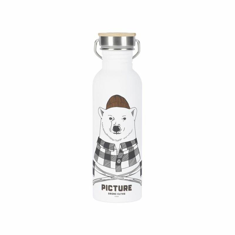 Botella de Agua Picture Hampton  750 ml Blanco Madera