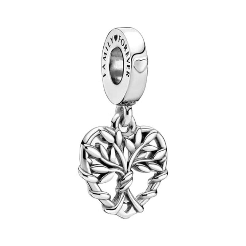 Charm Mujer Pandora HEART FAMILY TREE DANGLE CHARM