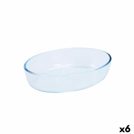 Fuente para Horno Pyrex Classic 26 x 18 x 7 cm Transparente Vidrio (6 Unidades)