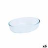 Fuente para Horno Pyrex Classic 26 x 18 x 7 cm Transparente Vidrio (6 Unidades)