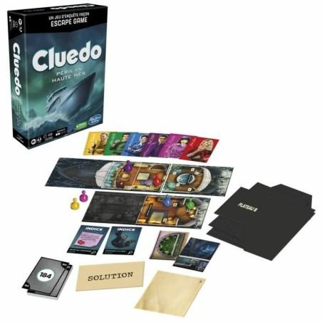 Juego de habilidad Hasbro Cluedo	Péril en Haute Mer Francés (FR)