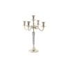 Candelabro DKD Home Decor Plateado Aluminio Acrílico 26 x 26 x 36 cm