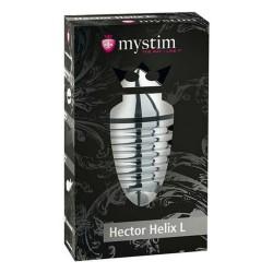 Plug Anal L Hector Helix Mystim Plata (ø 5 cm)