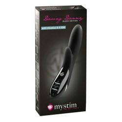 Vibrador Doble Estimulación Mystim Daring Danny Estim Negro