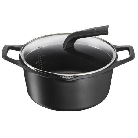 Bandeja para Horno Tefal E2494644 Negro Aluminio Forjado Redondo Ø 24 cm