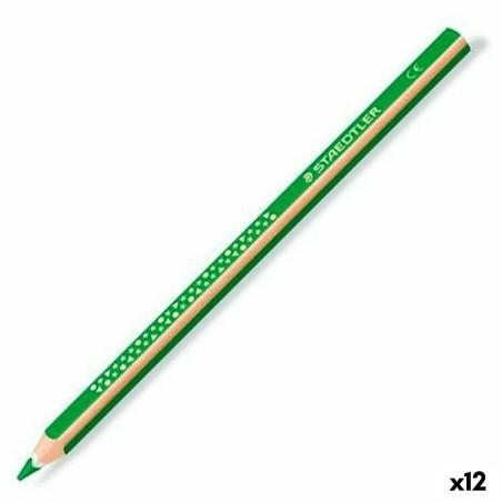 Lápices de colores Staedtler Jumbo Noris Verde (12 Unidades)