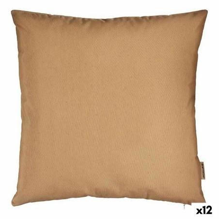 Funda de cojín 60 x 0,5 x 60 cm Beige (12 Unidades)