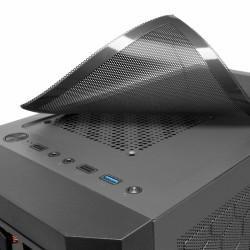 Caja Semitorre ATX Mars Gaming MCMESH Negro