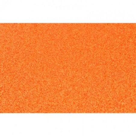 Goma Eva Fama Purpurina Naranja 50 x 70 cm (10 Piezas)