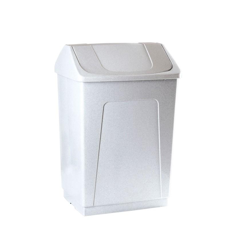 Papelera Denox Blanco Granito 55 L