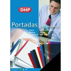 Portadas de encuadernación DHP Negro A4 Polipropileno 100 Piezas