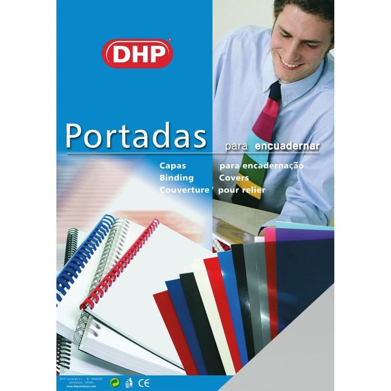 Portadas de encuadernación DHP Transparente A4 Polipropileno 100 Piezas