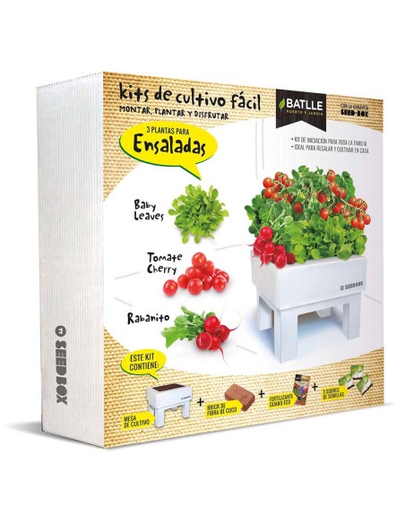 Huerto Urbano Ensaladas Seed Box