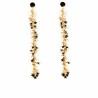 Pendientes Mujer Shabama Starry Xl Latón Bañado en oro 15 cm