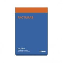 Talonario de Facturas DOHE 50063D 1/4 10 Piezas 100 Hojas