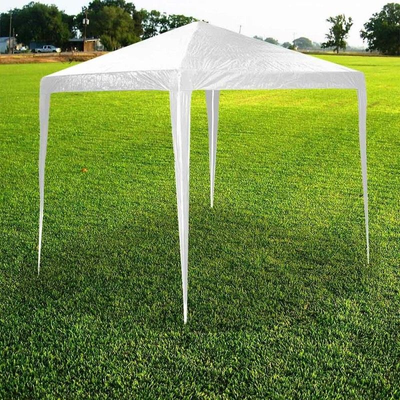 Cenador Lifetime Impermeable Polietileno Blanco PVC 300 x 300 x 250 cm