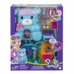 Playset Polly Pocket HGC39 Bolso + 4 Años Oso