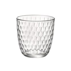 Set de Vasos Bormioli Rocco Slot Transparente 6 Unidades Con relieve Vidrio 290 ml