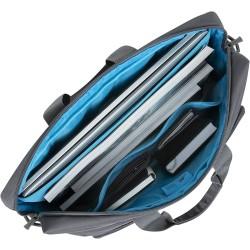 Maletín para Portátil Rivacase Alpendorf ECO Gris 16"