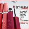 Labial líquido L'Oreal Make Up Infaillible Matte Resistance Nº 120 (1 unidad)