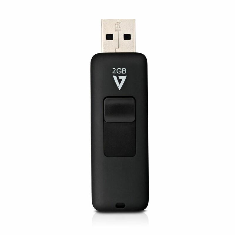 Memoria USB V7 VF22GAR-3E Negro 2 GB