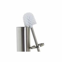 Escobilla para el Baño DKD Home Decor 8424001815944 Plateado Acero 9 x 9 x 39 cm