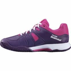 Zapatillas de Padel para Adultos Babolat Pulsion Mujer Morado