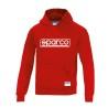 Sudadera con Capucha Sparco Frame Rojo XL