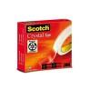 Cinta Adhesiva Scotch Crystal Transparente 19 mm x 66 m (12 Unidades)