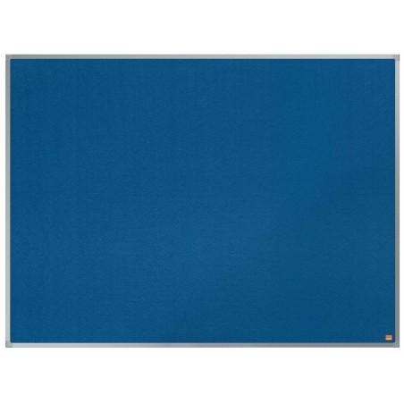 Tablón de Anuncios Nobo Essence Azul Fieltro Aluminio 120 x 90 cm