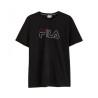 Camiseta de Manga Corta Hombre Fila FAM0225 80010 Negro