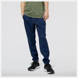 Pantalón para Adultos New Balance  TNCT FLC PNT MP23022 NGO  Hombre Azul marino